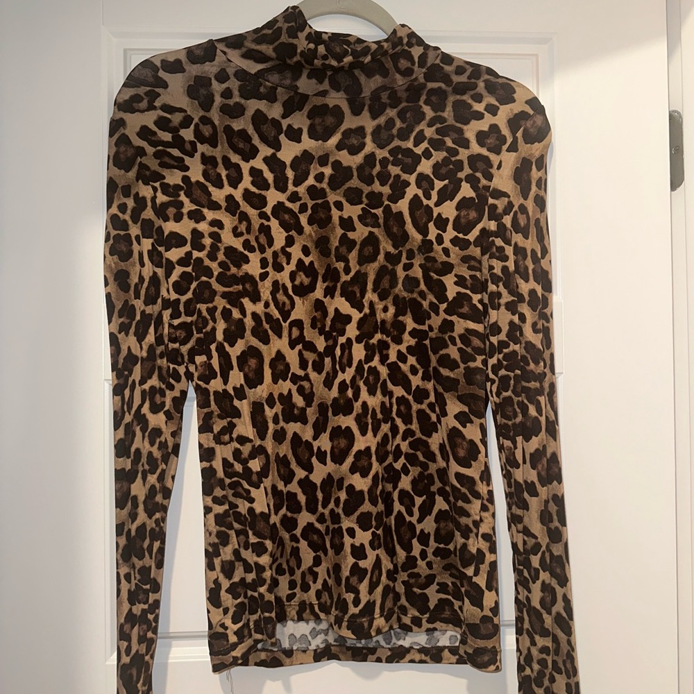 H&M Fitted Turtleneck Long Sleeves